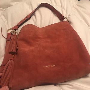 Suede Michael Kors purse